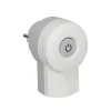 Schuko-Stecker mit Schalter beleuchtet