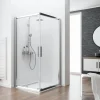 Schulte Duschwand Kristall Trend II Eckeinstieg 185 x 80 cm