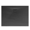 Schulte Express Plus Duschwa Mineralg Steinstr Rechteck -Plan 1000 x 750 anthraz.