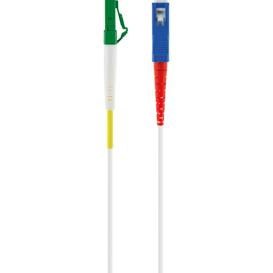 Schwaiger Glasfaserkabel LC APC-SC UPC 9m