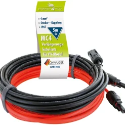 Schwaiger Kabel MC4 für Solarpanel 5 m