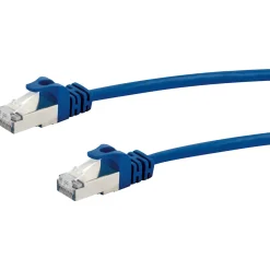 Schwaiger Netzwerkkabel CAT8 10 m blau