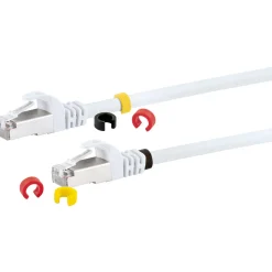 Schwaiger Netzwerkkabel CAT7 15 m weiß