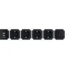 Schwaiger Steckdosenleiste mit USB schwarz