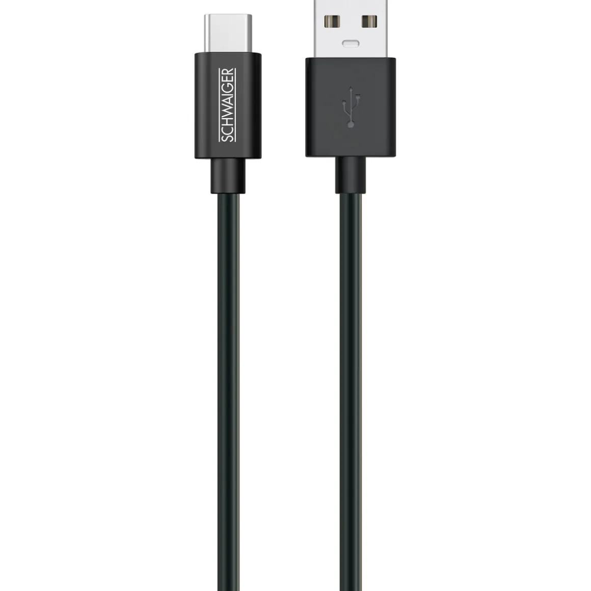Schwaiger Sync und Ladekabel Typ C auf A 2 m
