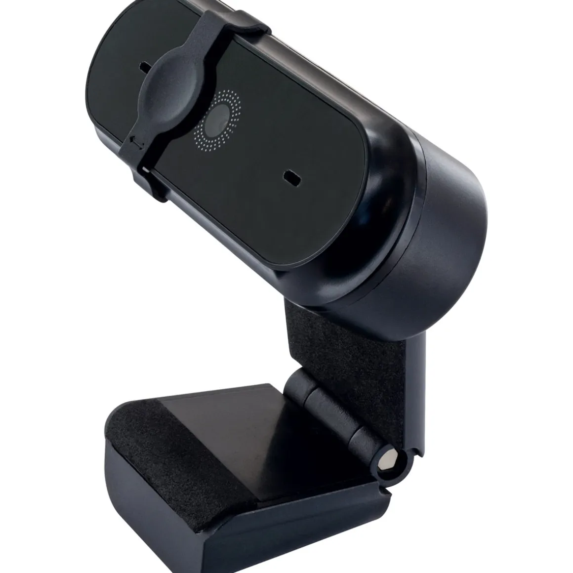 Schwaiger Webcam schwarz mit integrierter Abdeckung