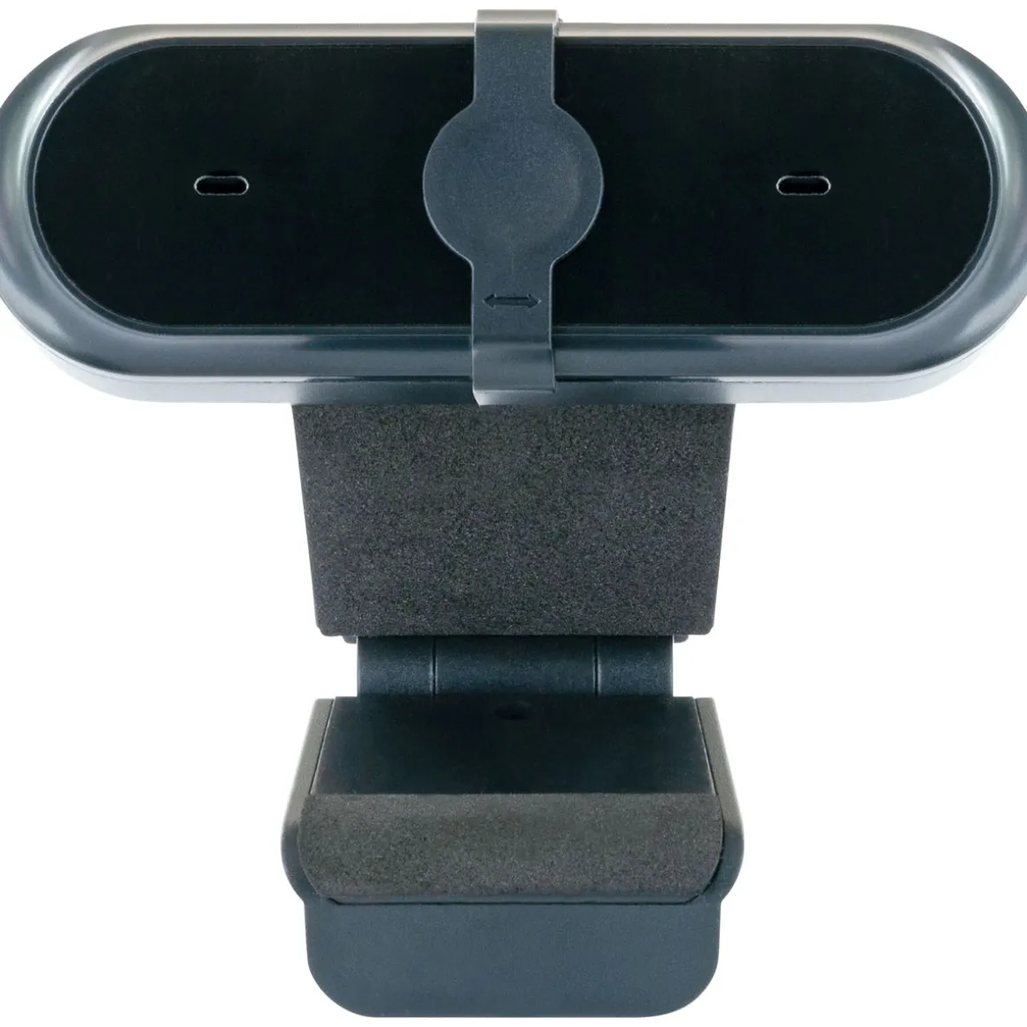 Schwaiger Webcam schwarz mit integrierter Abdeckung
