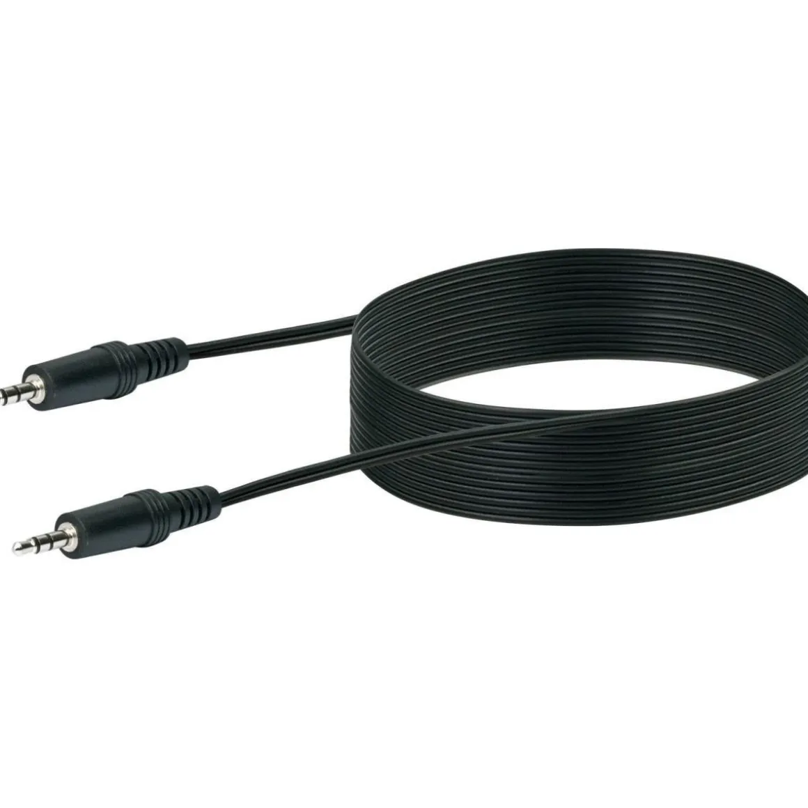 Schwaiger Audio-Anschlusskabel-Klinkenstecker 5m schwarz