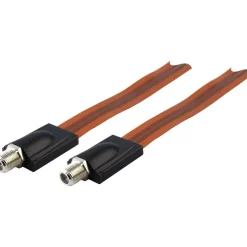 Schwaiger Fensterdurchführung ultraflach 17,3 cm für Koaxialkabel