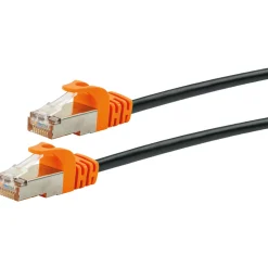 Schwaiger Netzwerkkabel CAT7 2m schwarz