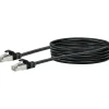Schwaiger Netzwerkkabel CAT6 250Mhz 1Gbit/s 2,5m schwarz