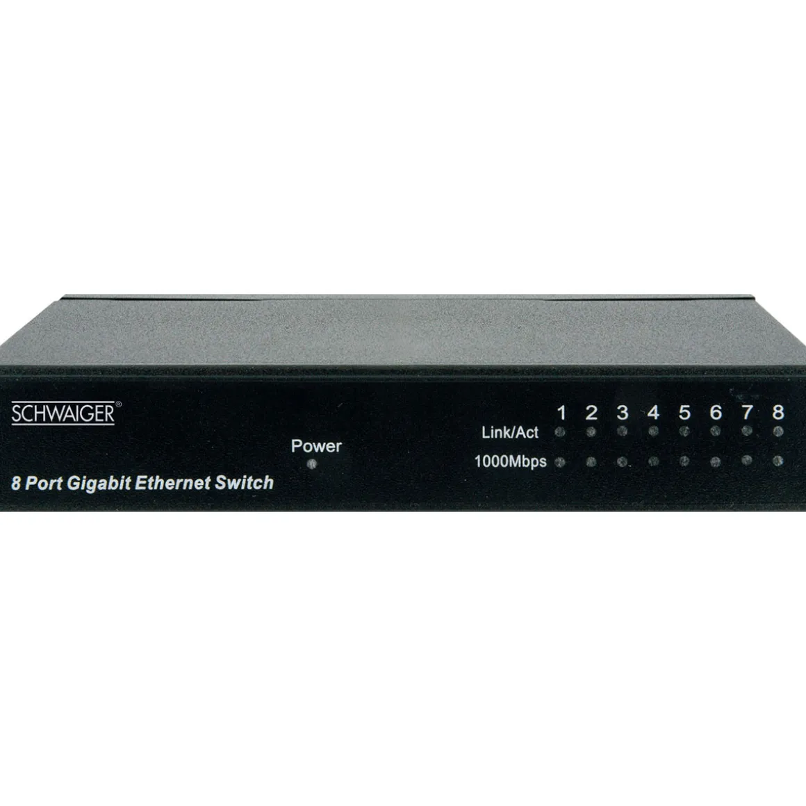 Schwaiger Netzwerk-Switch 8-fach