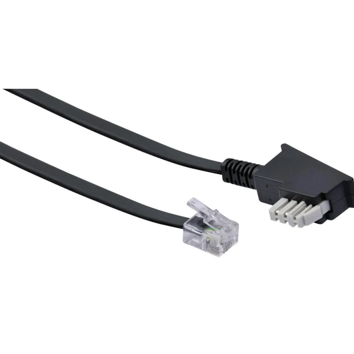 Schwaiger Telefonkabel 6 m schwarz