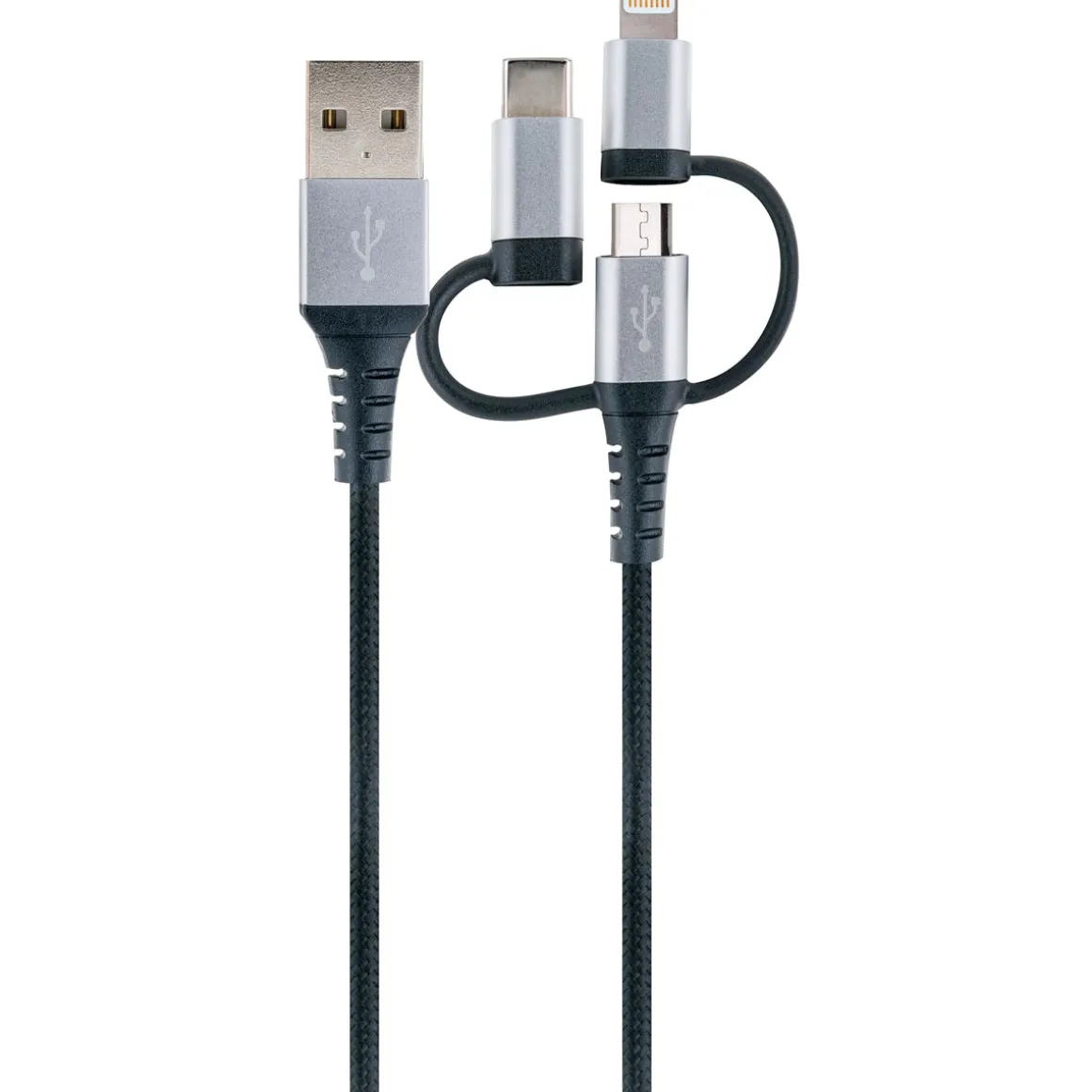 Schwaiger Universal-Ladekabel 3in1 1,5m
