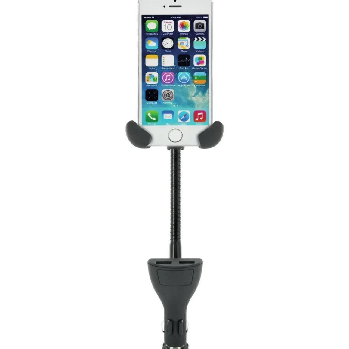 Schwaiger Universal-Smartphone-Halterung 12 V für Auto/KFZ/Zigarettenanzünder