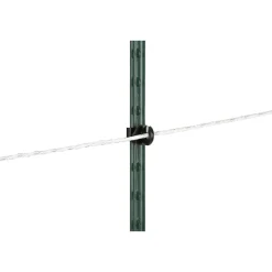 Seilisolator T-Post für 10 mm schwarz