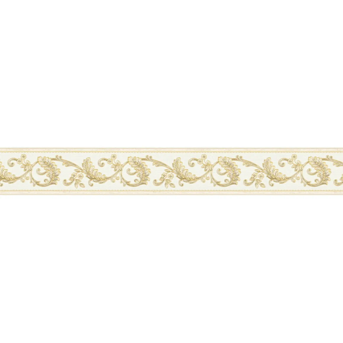 Selbstklebende-Borte Ranken-Ornament gold 5 m