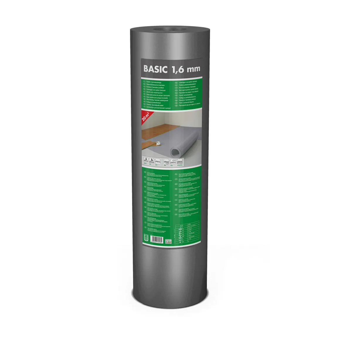Selit Basic 1,6 mm Parkett-/ Laminatunterlage 20m²