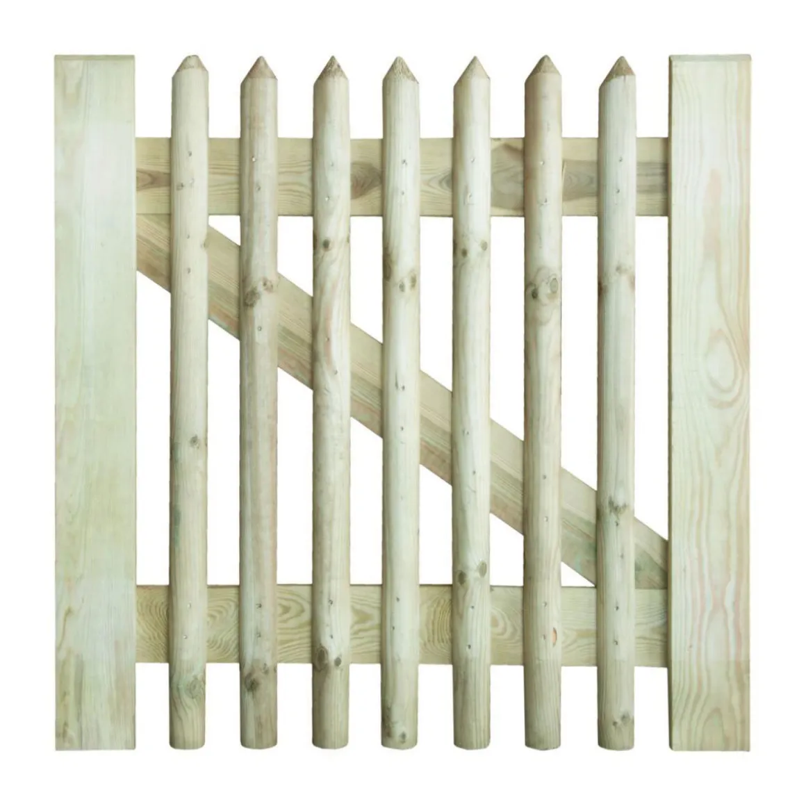 Senkrechtzauntor 100 x 100 cm
