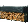 ShelterLogic Kaminholzregal Traglast 2.000 kg Inkl. Abdeckung 36,3x238,3x118,9cm