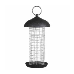 Siena Garden Vogelfuttersäule „Steel Line“ für Nüsse, 20 cm