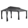 Sojag Pavillon Messina 1220 inkl. Moskitonetz 363x598x307,1cm Anthrazit