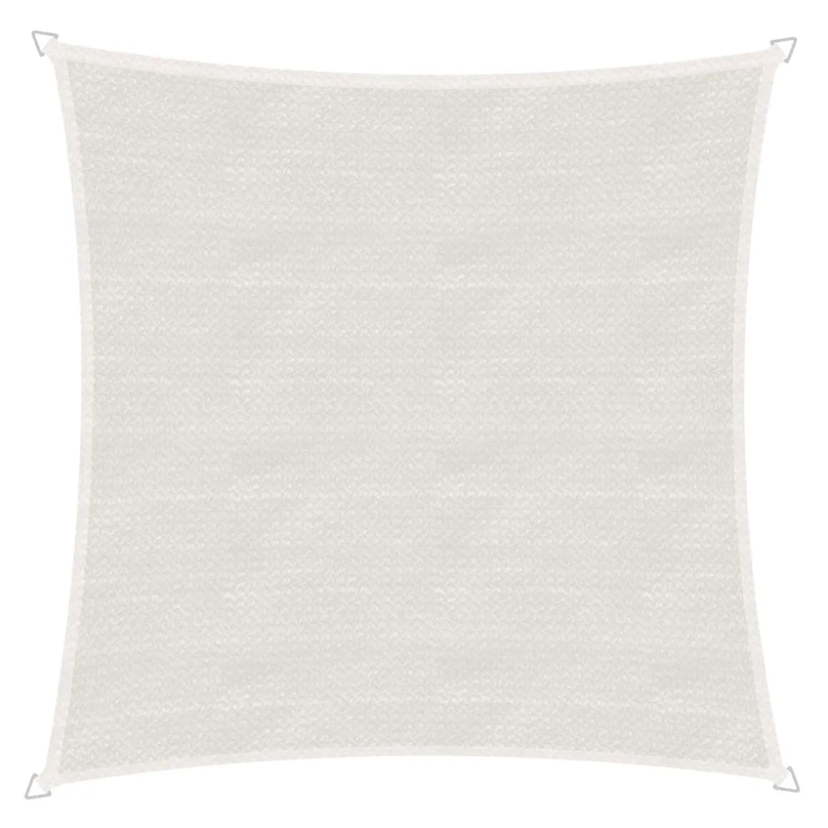 Sonnensegel Capri quadratisch 5 x 5 m weiß