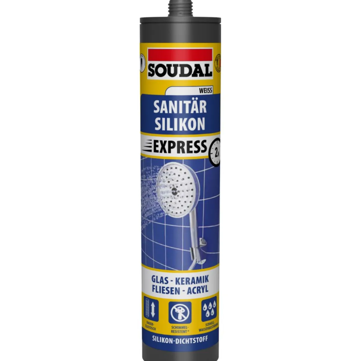 Soudal Sanitärsilikon Dusche und Bad weiß