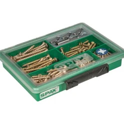 Spax Sortiments-Box Yellox mit Bits 199-teilig
