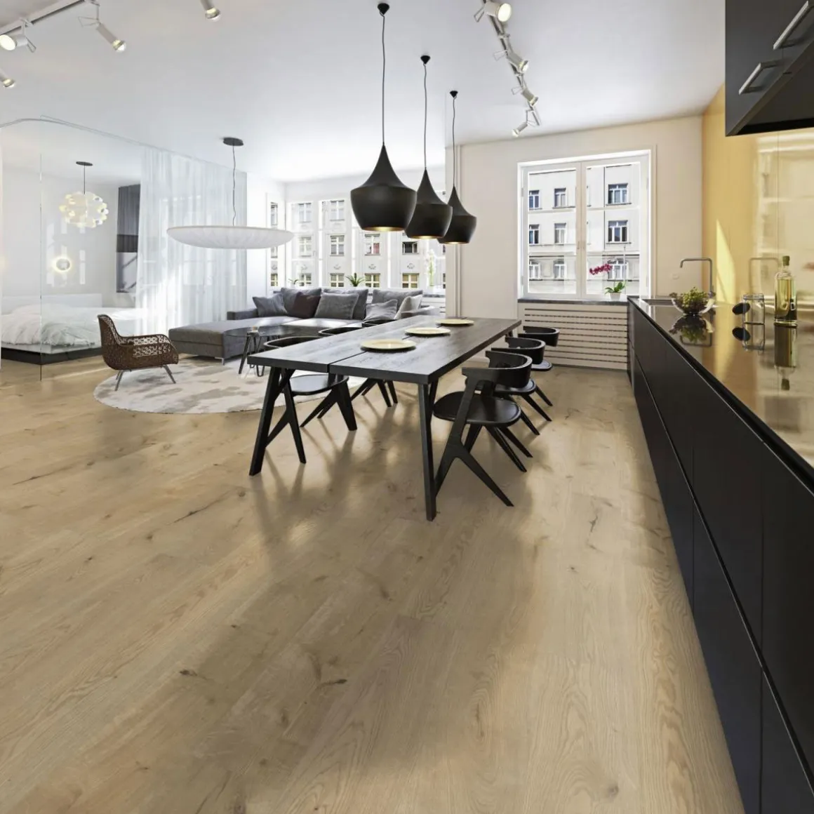 Specht Laminatboden CLASSIC Eiche Rustikal