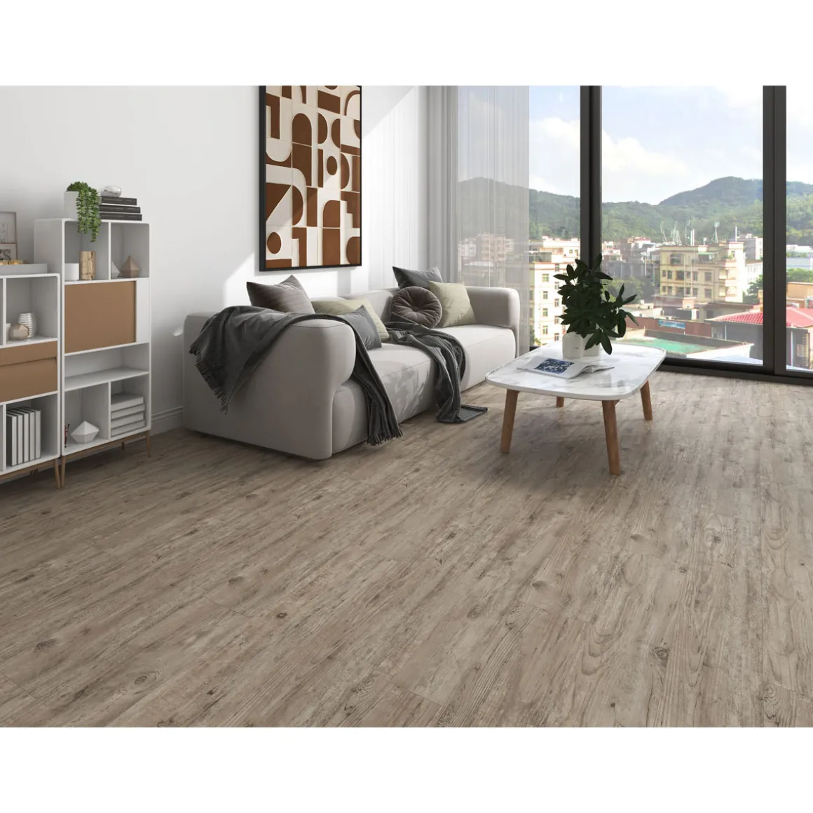 Specht SPC Vinylboden Classic Eiche weiß