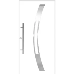 SplenDoor Premium-Haustür Passivedoor Goeteborg energiesparend weiss 110 x 210 cm links