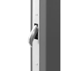SplenDoor Premium-Haustür Passivedoor Uppsala RC2 energiesparend einbruchsicher anthrazit 110 x 210 cm rechts