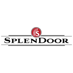 SplenDoor Premium-Haustür Passivedoor Eksjo RC2 energiesparend einbruchsicher weiss 110 x 210 cm links
