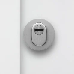 SplenDoor Premium-Haustür Passivedoor Eksjo RC2 energiesparend einbruchsicher weiss 110 x 210 cm links