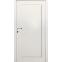 SplenDoor Sicherheits-Nebeneingangstuer NS3 RC2 auf Maß, Weiss, Links