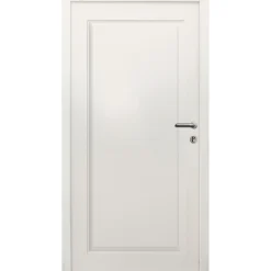 SplenDoor Sicherheits-Nebeneingangstuer NS3 RC2 auf Maß, Weiss, Rechts