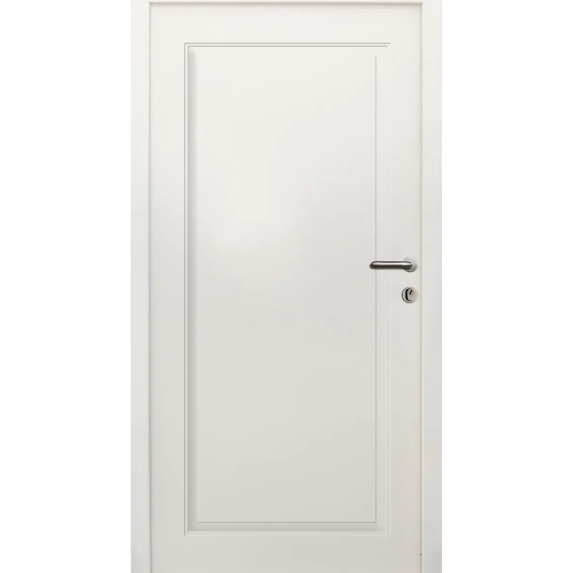 SplenDoor Sicherheits-Nebeneingangstuer NS3 RC2 auf Maß, Weiss, Rechts