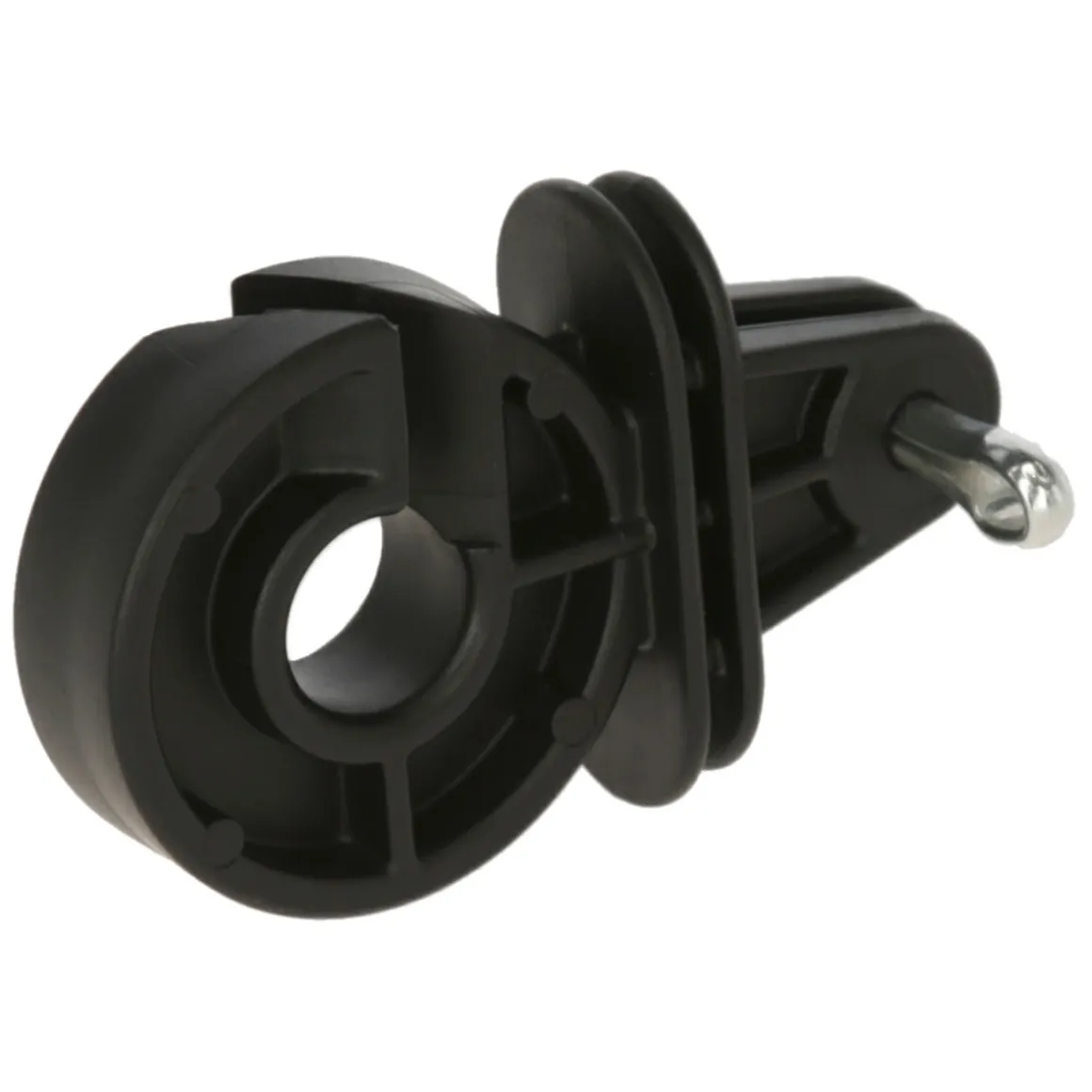 Splint-Isolator für Winkelstahlpfahl schwarz 125 Stück