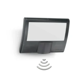 Steinel LED-Außenstrahler XLED curved mit Bewegungsmelder anthrazit