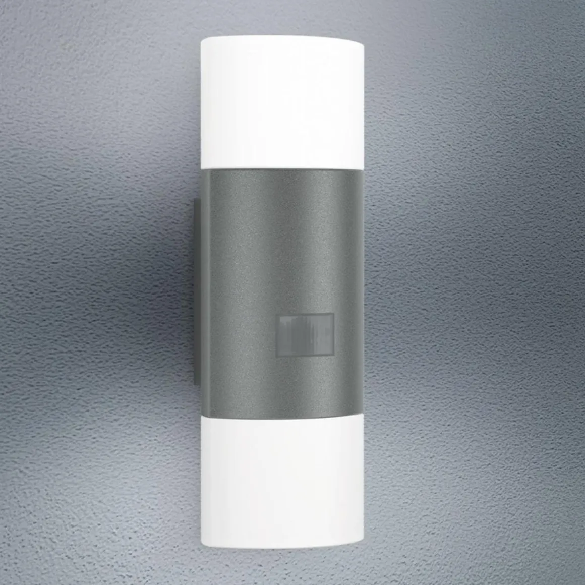 Steinel LED-Sensor-Außenleuchte L 910 S Up-/Downlight anthrazit