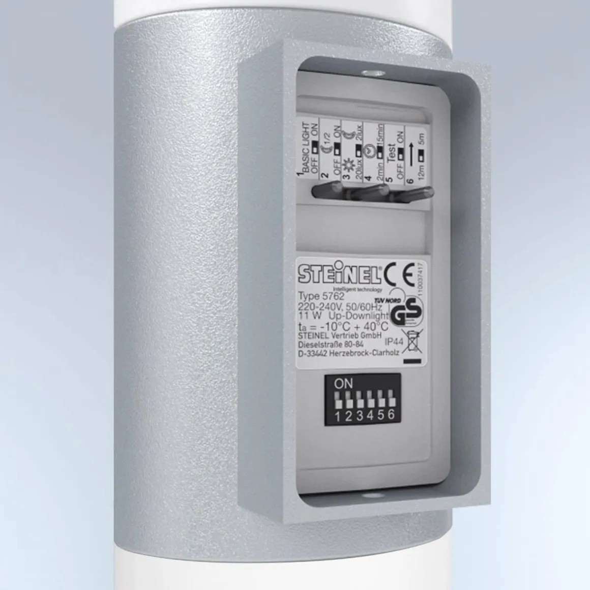 Steinel LED-Sensor-Außenleuchte L 910 S Up-/Downlight anthrazit