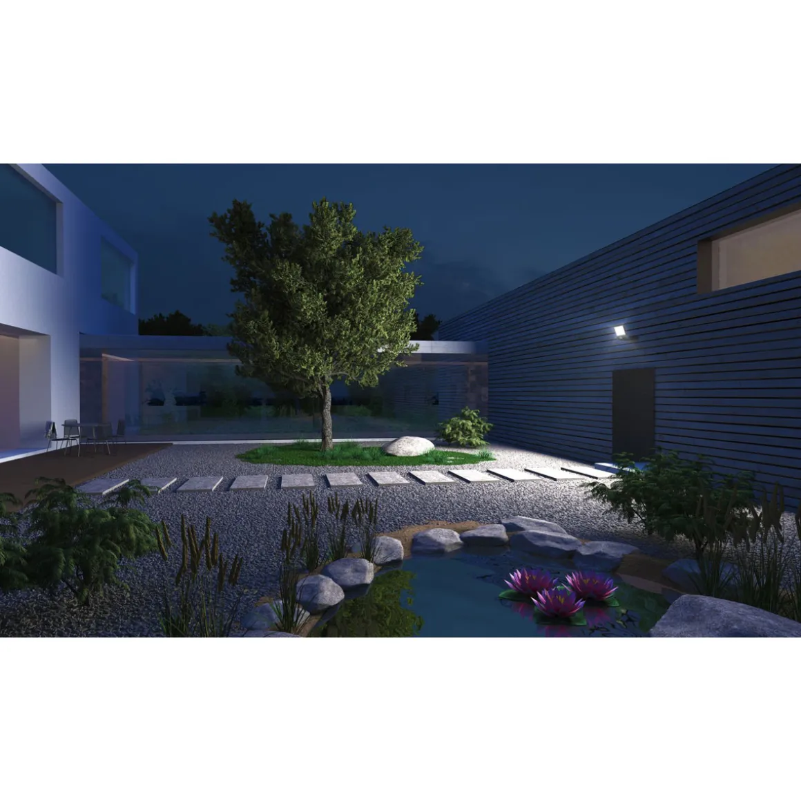 Steinel LED-Strahler XLED ONE XL S mit Bewegungsmelder schwenkbar anthrazit