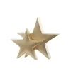 Stern stehend gold Keramik LxBxH 32 x 7 x 30 cm
