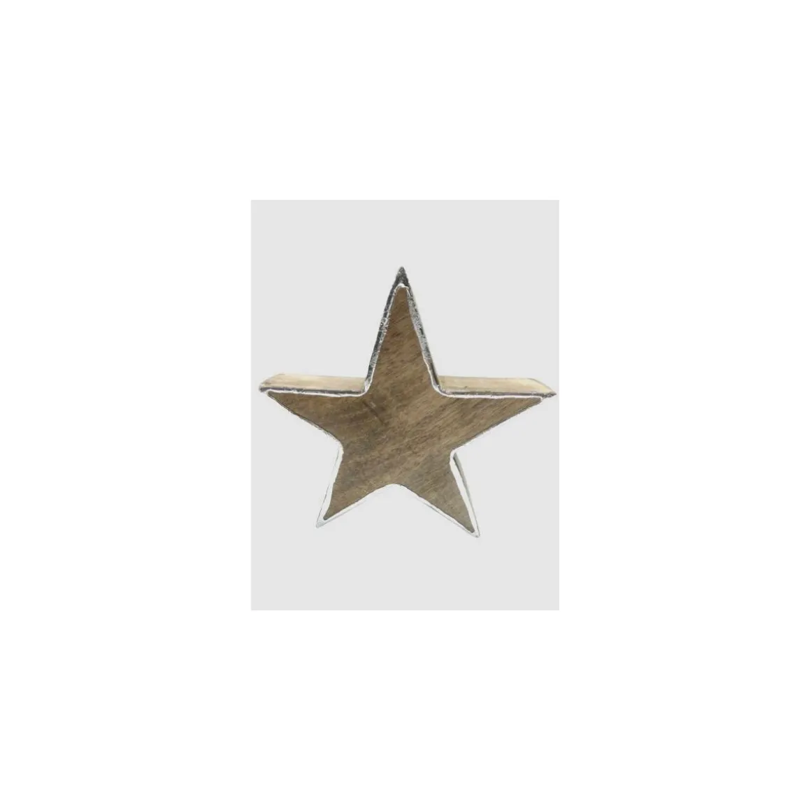 Stern X-Mas 20 cm silber