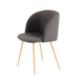 Stuhl „Celina 210“, 2er-Set, schwarz