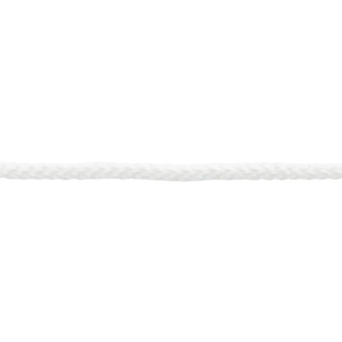 Suki Bastelseil mit Kern geflochten 2 mm 20m weiß