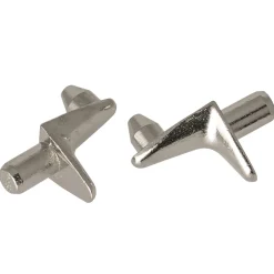 Suki Bodenträger Stahl Durchmesser 0,5 x 0,8 cm vernickelt 8 Stück