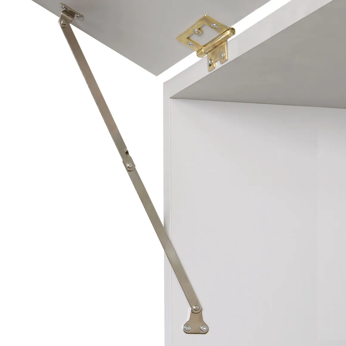 Suki Klappenhalter 300 mm vernickelt 2 Stück