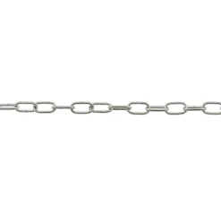 Suki Uhrkette vernickelt 1,1 mm 2,5m